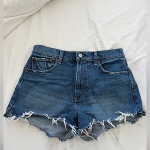 Abercrombie & Fitch Blue Jean Shorts